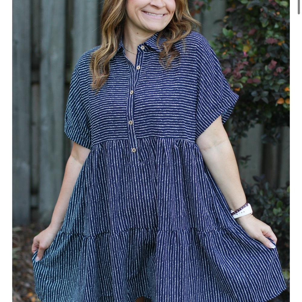 JODIFL Coastline Tiered Dress